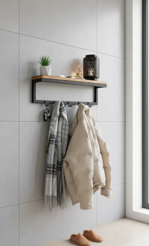 Étagère Murale Chic 2-en-1