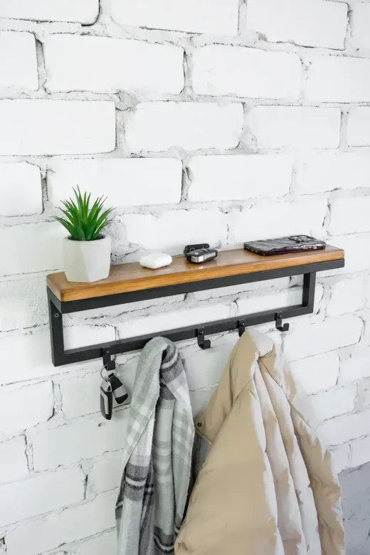 Étagère Murale Chic 2-en-1