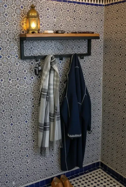 Étagère Murale Chic 2-en-1