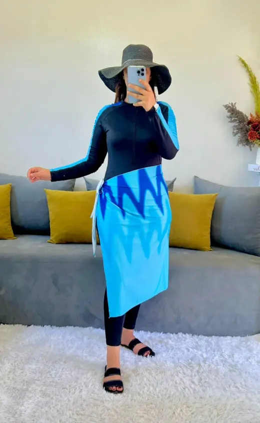 Burkini Élégance — Collection Prestige Maroc