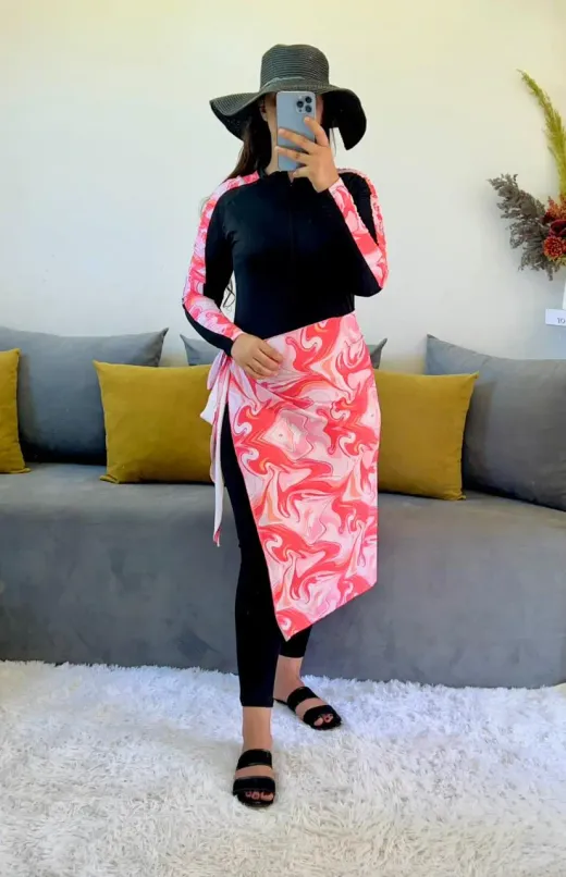 Burkini Élégance — Collection Prestige Maroc