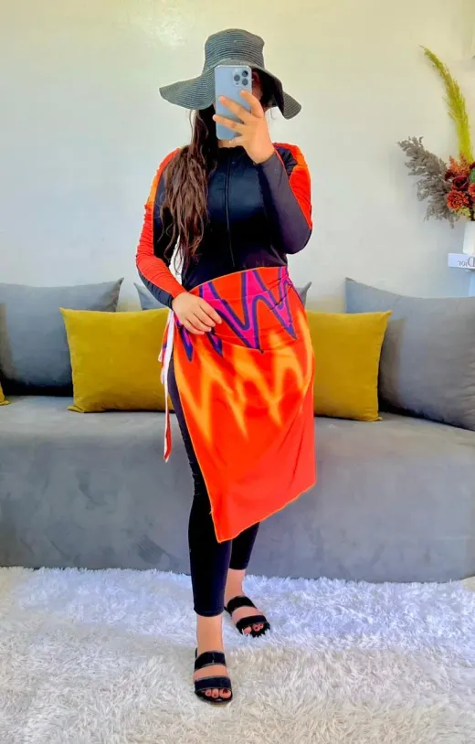 Burkini Élégance — Collection Prestige Maroc