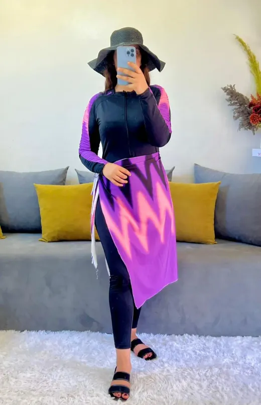 Burkini Élégance — Collection Prestige Maroc